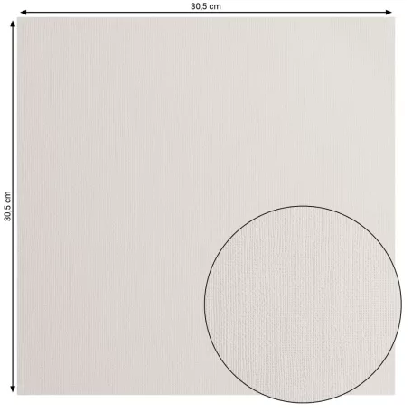 Scrapbook alapkarton 12" (30 cm) - Cool grey - Hűvös szürke - Texturált felületű - Cardstock texture (1 ív)