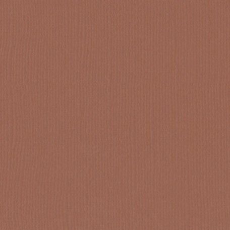Scrapbook alapkarton 12" (30 cm) - umber - umbra - Texturált felületű - Cardstock texture (1 ív)