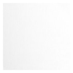   Scrapbook alapkarton 12" (30 cm) - white - fehér - Texturált felületű - Cardstock texture (1 ív)