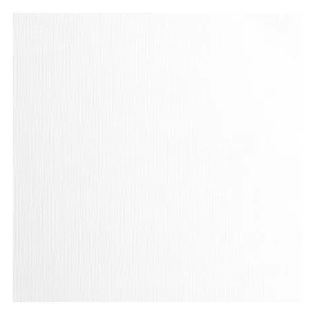 Scrapbook alapkarton 12" (30 cm) - white - fehér - Texturált felületű - Cardstock texture (1 ív)