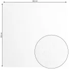 Scrapbook alapkarton 12" (30 cm) - white - fehér - Texturált felületű - Cardstock texture (1 ív)