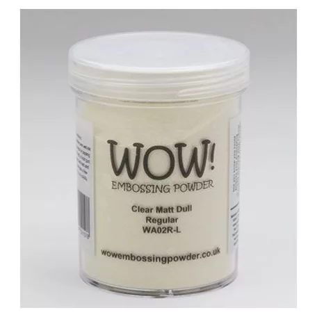 Domborító por 160ml / Regular, Nagy kiszerelés/Clear Matt - WOW! Embossing Powder (1 db)