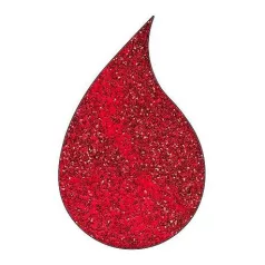   Domborító por 15ml / Regular, Embossing Glitters/Red Glitz - WOW! Embossing Powder (1 db)