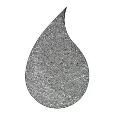   Domborító por 15ml / Regular, Embossing Glitters/Metallic Silver Sparkle - WOW! Embossing Powder (1 db)