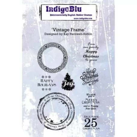 Gumibélyegző , Rubber Stamps / Vintage Frame (1 csomag)