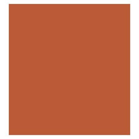 Dekorgumi 20x30cm / 2mm, Foam / Terracotta brown - Terrakotta barna (1 db)