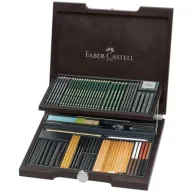   Monochrom készlet  , Art supplies Pitt Monochrome wood case -  (1 csomag)