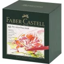 Faber-Castell Pitt művész ecsetfilc készlet, India ink Pitt Artist Pen Brush studio box of 60  -  (1 csomag)