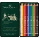 Faber-Castell Polychromos színes ceruza készlet / Fémdobozban - (12 db)