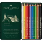 Faber-Castell Polychromos színes ceruza készlet / Fémdobozban - (12 db)
