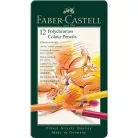 Faber-Castell Polychromos színes ceruza készlet / Fémdobozban - (12 db)