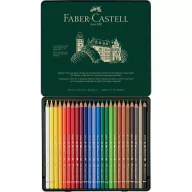   Faber-Castell Polychromos színes ceruza készlet / Fémdobozban - (24 db)