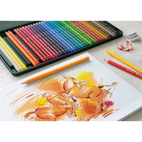 Faber-Castell Polychromos színes ceruza készlet / Fémdobozban - (36 db)