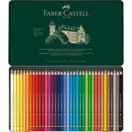 Faber-Castell Polychromos színes ceruza készlet / Fémdobozban - (36 db)