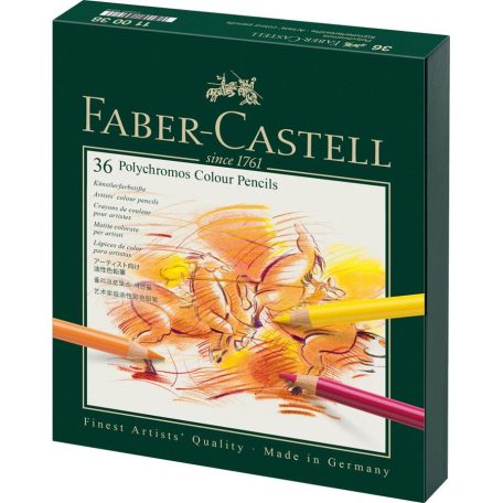 Faber-Castell Polychromos színes ceruza készlet / Studiobox - (36 db)