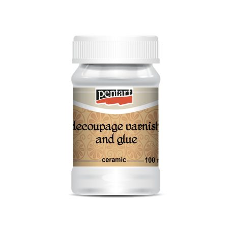 Dekupázs (decoupage) ragasztólakk / Kerámiára - (100 ml)