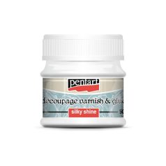   Dekupázs (decoupage) ragasztólakk / Selyemfényű - (50 ml)