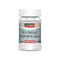   Dekupázs (decoupage) ragasztólakk / Selyemfényű - (100 ml)