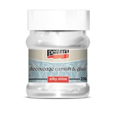   Dekupázs (decoupage) ragasztólakk / Selyemfényű - (230 ml)