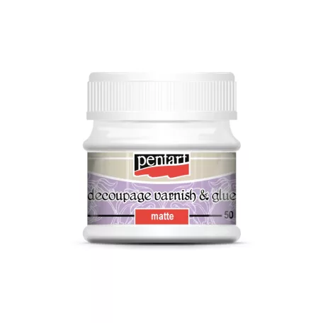 Dekupázs (decoupage) ragasztólakk / Matt - (50 ml)