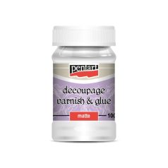 Dekupázs (decoupage) ragasztólakk / Matt - (100 ml)