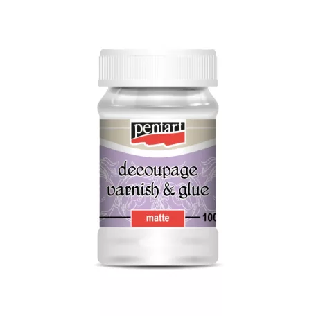Dekupázs (decoupage) ragasztólakk / Matt - (100 ml)