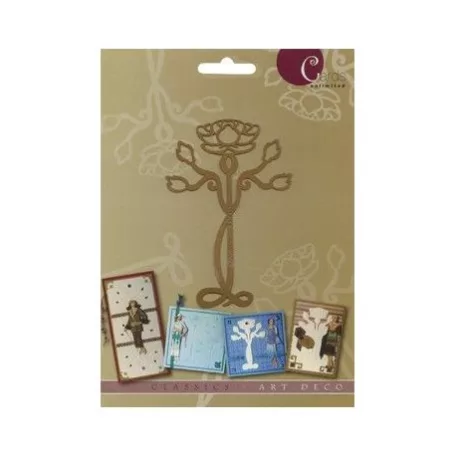 Kézi Domborító sablon , Cards Unlimited / Classic - Art Deco (1 csomag)