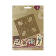   Kézi Domborító sablon , Cards Unlimited / Classic - Christmas Borduren (1 csomag)