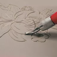   Lino vágószerszám készlet , Linómetszés / Cutters and Handle  - Nyél + 5 db fej (1 csomag)
