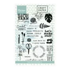 Szilikonbélyegző EC0166, Stamps / Craft dates 1 (1 csomag)