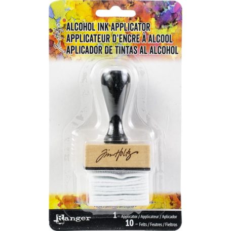Applikátor , Tim Holtz® Alcohol Ink / Applicator tool handle with felt (1 db)