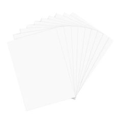   10 ív - Papír Alcohol Ink-hez 12x17cm White - Fehér / Tim Holtz Alcohol Ink( Yupo1 csomag)