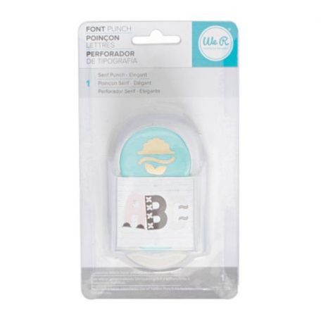 Mintalyukasztó, Font Punches / Serif Punchelegante (1 db)