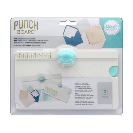 Mini borítékkészítő eszköz, Mini Envelope Punch Board / WRMK Punch Board (1 db)