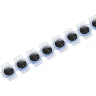   Swarovski kristály utántöltő -  textilhez SS10, Jet / Fekete / easyCrystal (1 csomag)