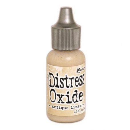 Ranger Distress Oxide Tintapárna Utántöltő - Antique Linen - Tim Holtz Oxide Re-Inker (1 db)