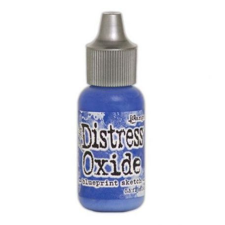 Ranger Distress Oxide Tintapárna Utántöltő - Blueprint Sketch - Tim Holtz Oxide Re-Inker (1 db)