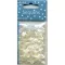 Flitter 6mm Transparent, AB White - Sequins (10gr)