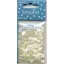 Flitter 6mm Transparent, AB White - Sequins (10gr)
