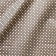   Selyempapír 70x50 cm, Tissue Paper / Gray Brown - Star (5 ív)