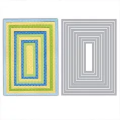   Vágósablon 658610, Framelits / Rectangles 2 - Téglalap  (10 db)