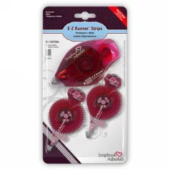   Ragasztó 3 x 15m, E-Z Runner / Permanent Strips Refillable Value Pack -  (1 csomag)
