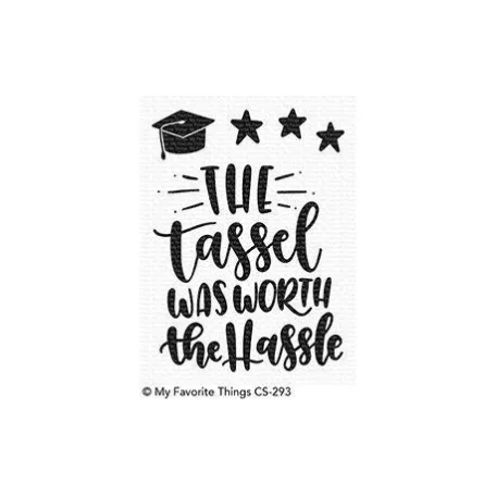 Szilikonbélyegző CS-293, Clear Stamps / Things Tassel Time  -  (1 csomag)