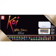   Sakura Koi akvarellfesték készlet - 72 szín , Water Colors Studio Set / 72 half pans - 1 (csomag)
