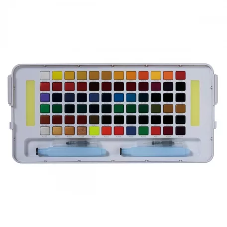 Sakura Koi akvarellfesték készlet - 72 szín , Water Colors Studio Set / 72 half pans - 1 (csomag)