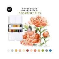   Art Philosophy akvarell festék készlet - Decadent Pies - Watercolor Confections (12 szín)