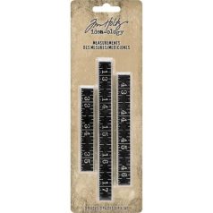   Díszítőelem , Idea-ology / Tim Holtz Measurements -  (3 db)