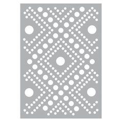 Stencil A5, Stencil / Dots Pattern -  (1 db)