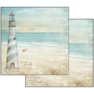   Stamperia Scrapbook papírkészlet 12" (30 cm) - Sea Land - Paper Pack (10 ív)