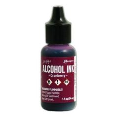 Alcohol Ink , Alcohol Ink / Cranberry - Tim Holtz®  (15 ml)